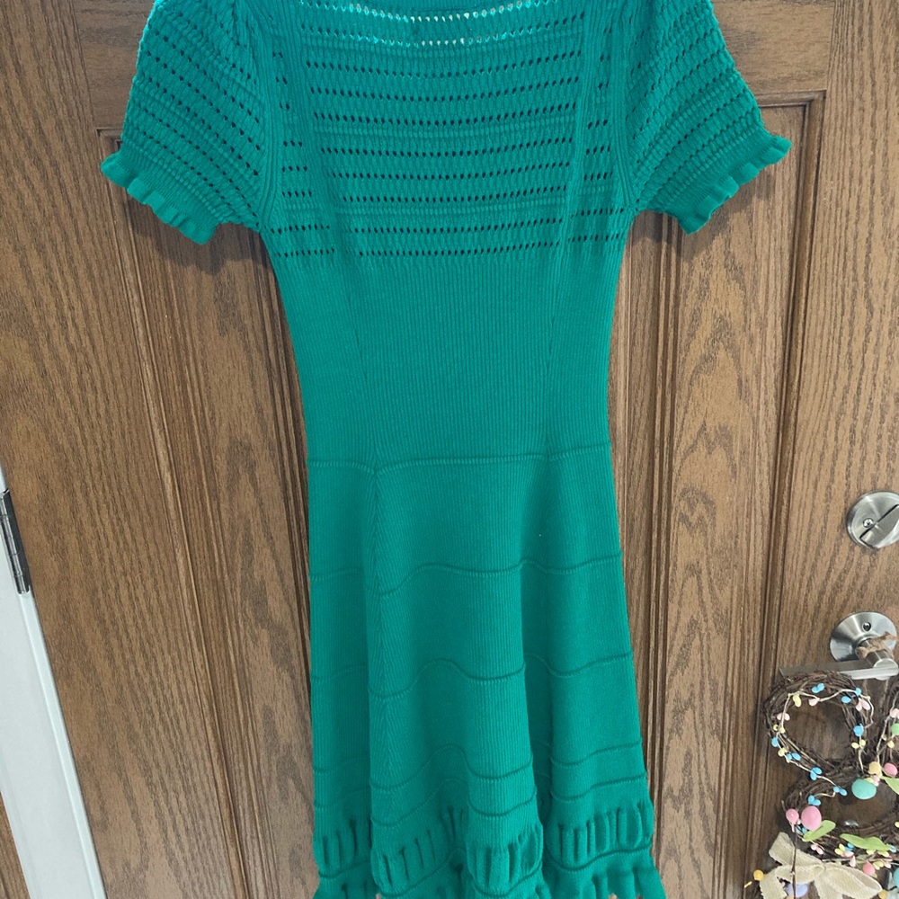 NWT Anthropologie Maeve Promenade Pointelle Dress - Picture 13 of 14